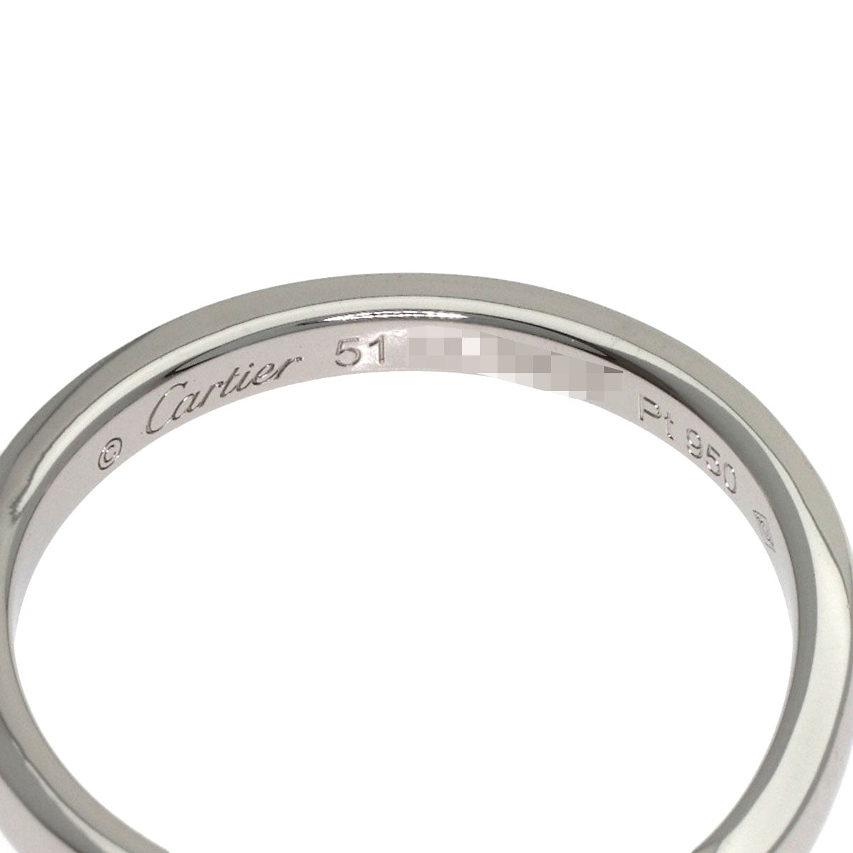 CARTIER Ballerina 3PDiamond #51 Ring Platinum PT950 Ladies [Used]