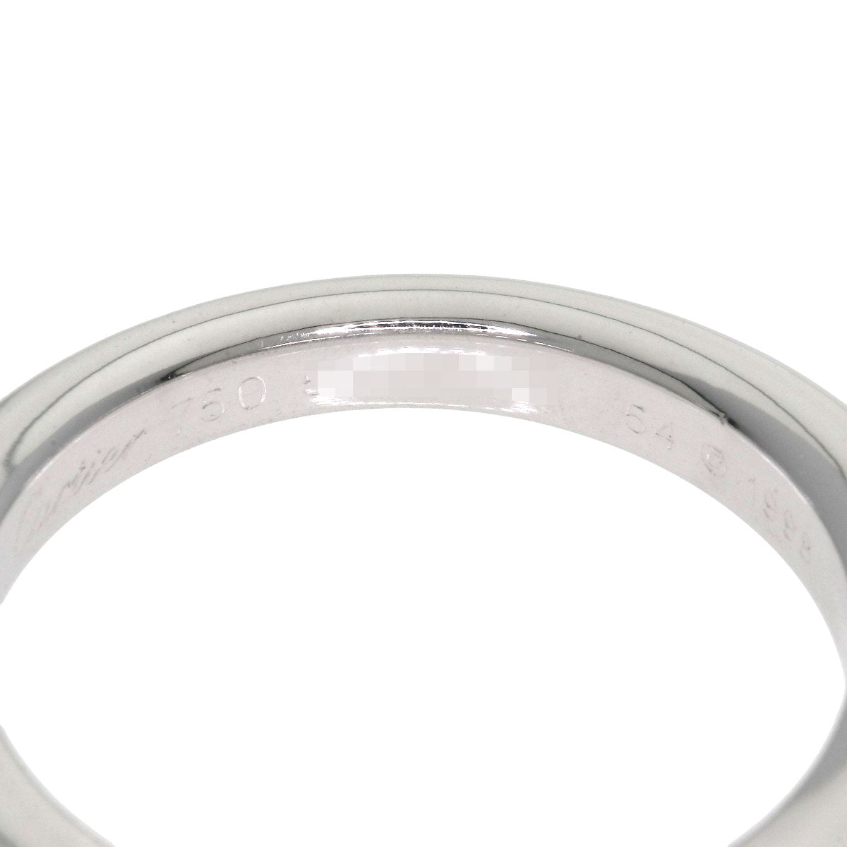 CARTIER C de Cartier Solitaire Diamond #54 Ring K18 White Gold Ladies [Used]