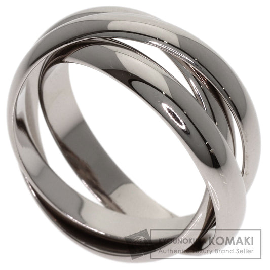 CARTIER Trinity #55 Ring K18 White Gold Ladies [Used]