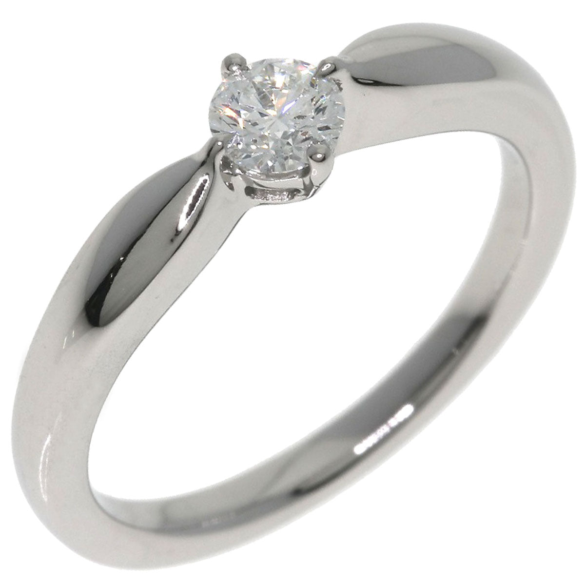 BVLGARI Teddy Carter 1P Diamond Ring Platinum PT950 Ladies [Used]