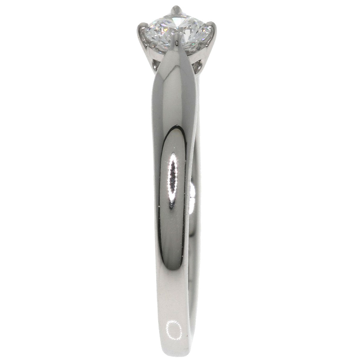 BVLGARI Teddy Carter 1P Diamond Ring Platinum PT950 Ladies [Used]