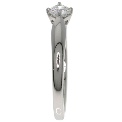 BVLGARI Teddy Carter 1P Diamond Ring Platinum PT950 Ladies [Used]