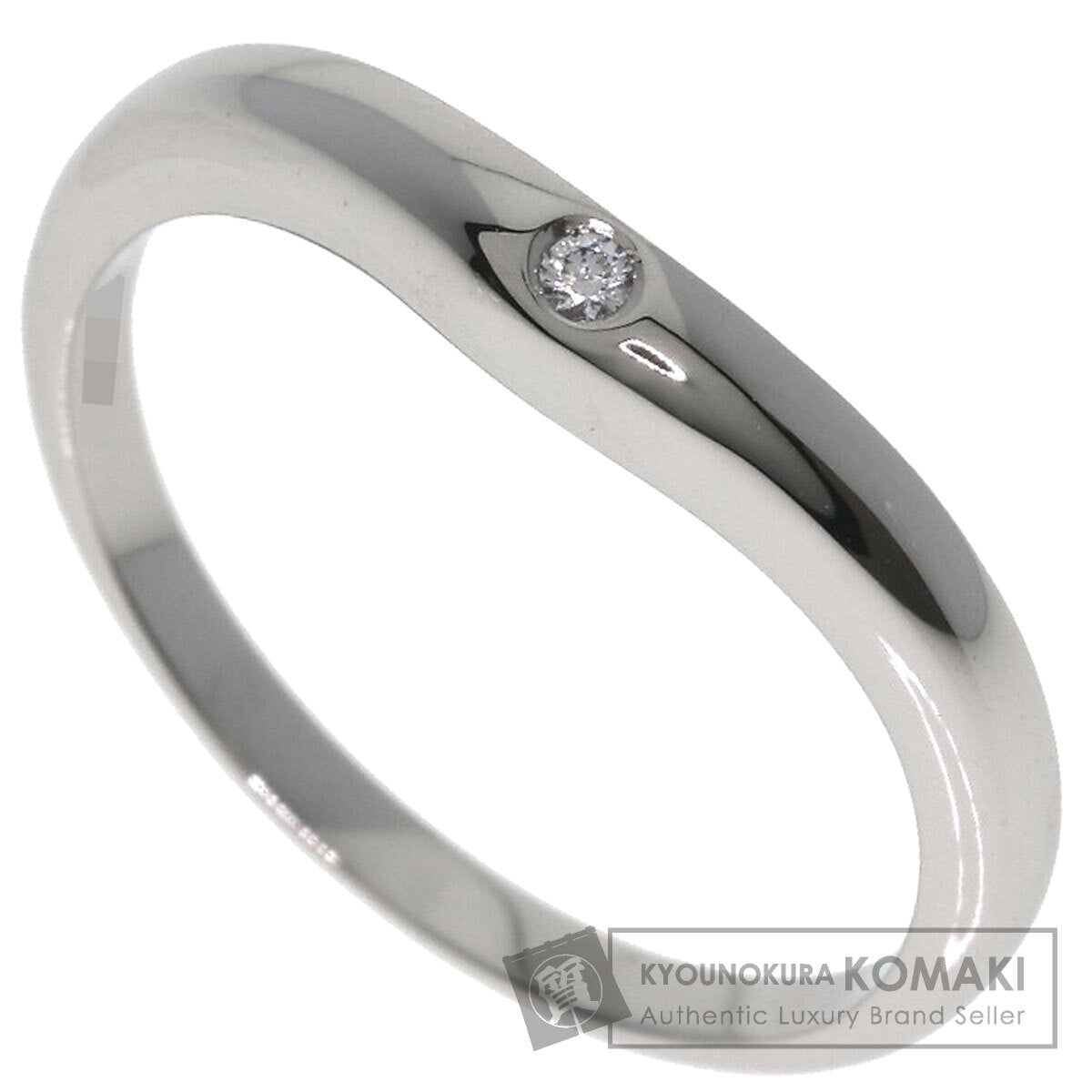 BVLGARI Feddie 1P Diamond Ring Platinum PT950 Ladies [Used]