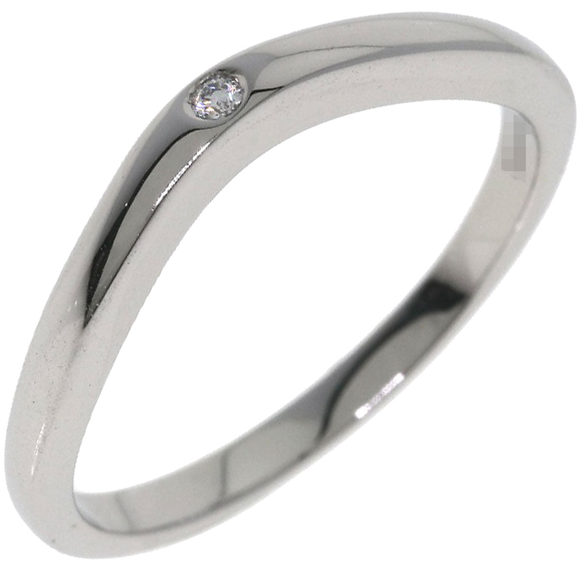 BVLGARI Feddie 1P Diamond Ring Platinum PT950 Ladies [Used]