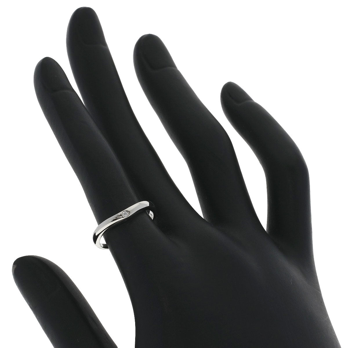 BVLGARI Feddie 1P Diamond Ring Platinum PT950 Ladies [Used]