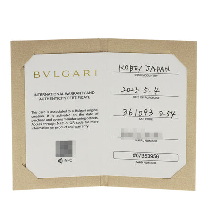 BVLGARI Fedy Ring Platinum PT950 Ladies [Used]