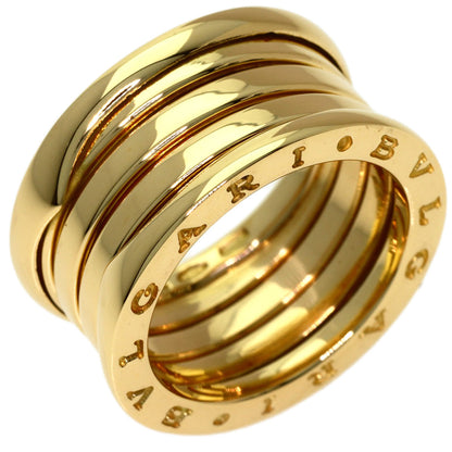 BVLGARI B.zero1 4 Band #52 Ring K18 Yellow Gold Ladies [Used]