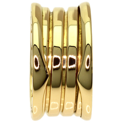 BVLGARI B.zero1 4 Band #52 Ring K18 Yellow Gold Ladies [Used]