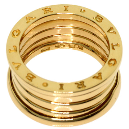 BVLGARI B.zero1 4 Band #52 Ring K18 Yellow Gold Ladies [Used]