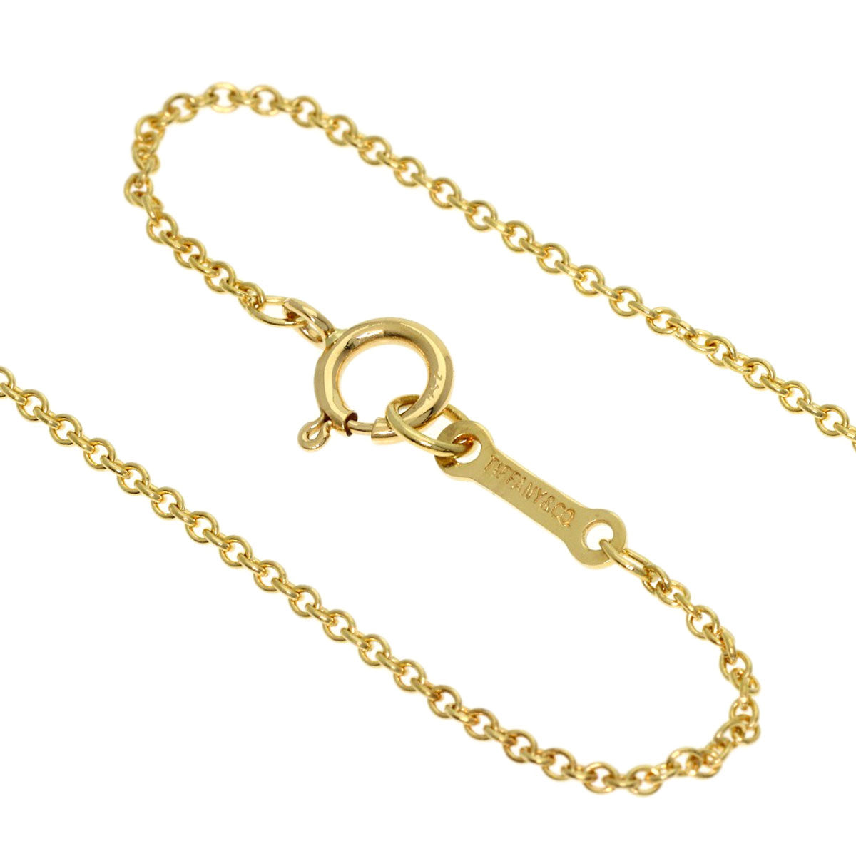 TIFFANY&Co. Full heart Necklace K18 Yellow Gold Ladies [Used]