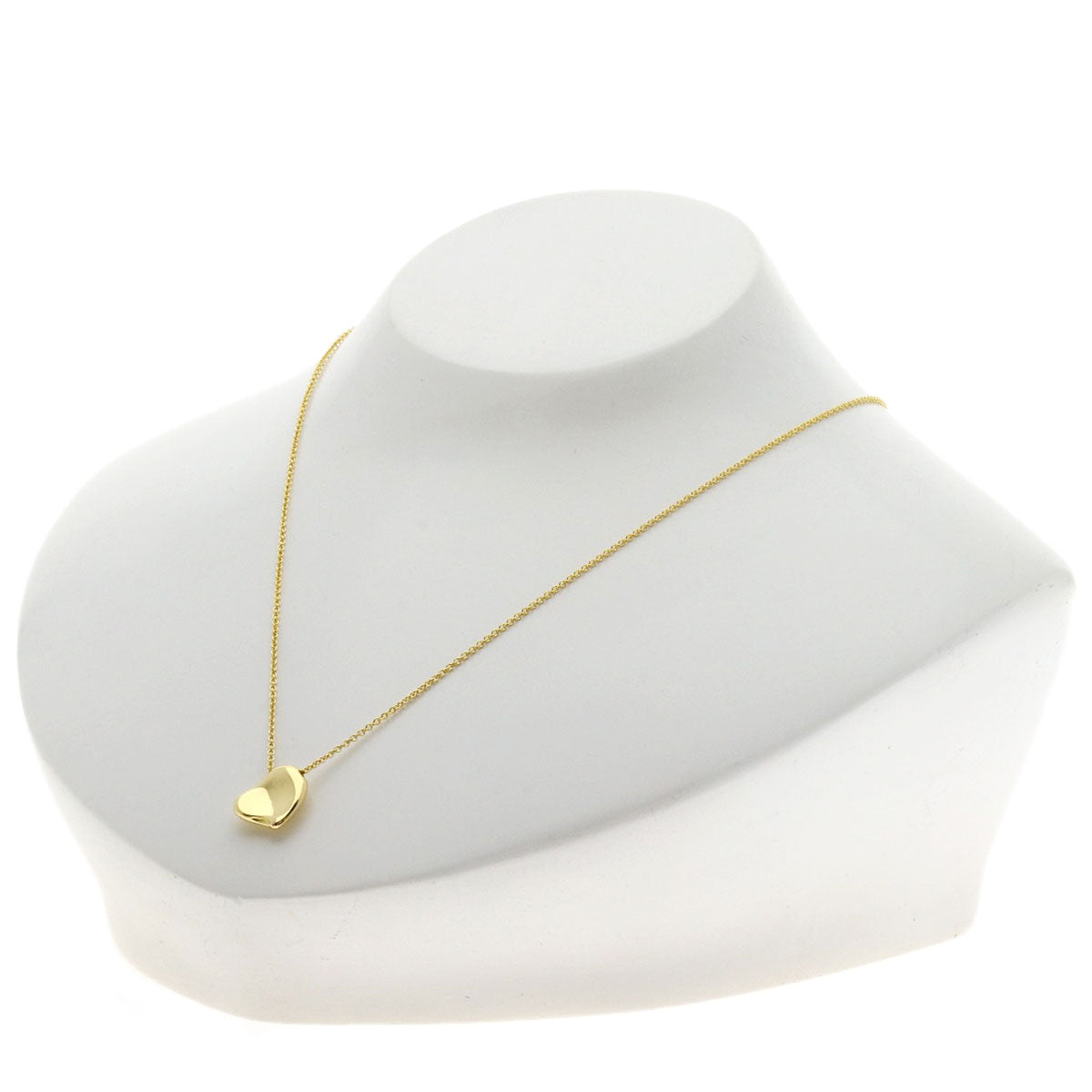 TIFFANY&Co. Full heart Necklace K18 Yellow Gold Ladies [Used]