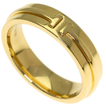 TIFFANY&Co. T TWO Ring K18 Yellow Gold Ladies [Used]