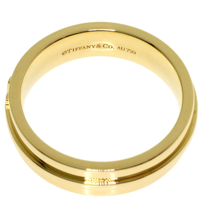 TIFFANY&Co. T TWO Ring K18 Yellow Gold Ladies [Used]