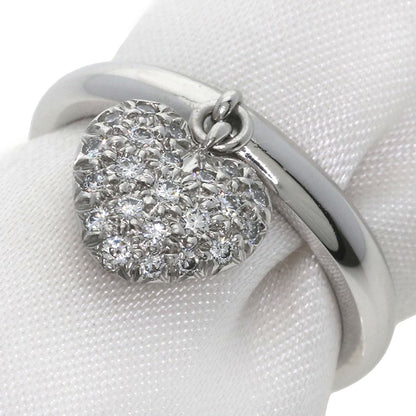 TIFFANY&Co. Sentimental Heart Diamond Ring Platinum PT950 Ladies [Used]
