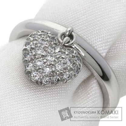 TIFFANY&Co. Sentimental Heart Diamond Ring Platinum PT950 Ladies [Used]