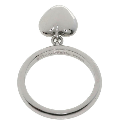 TIFFANY&Co. Sentimental Heart Diamond Ring Platinum PT950 Ladies [Used]