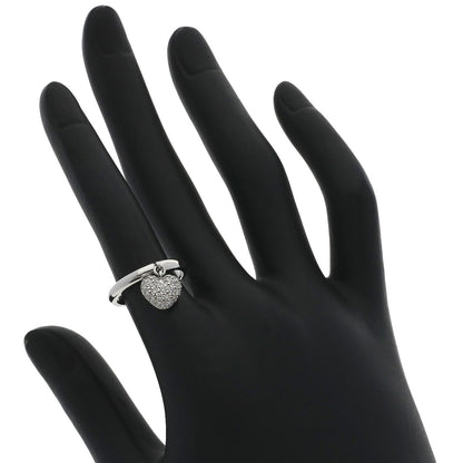 TIFFANY&Co. Sentimental Heart Diamond Ring Platinum PT950 Ladies [Used]
