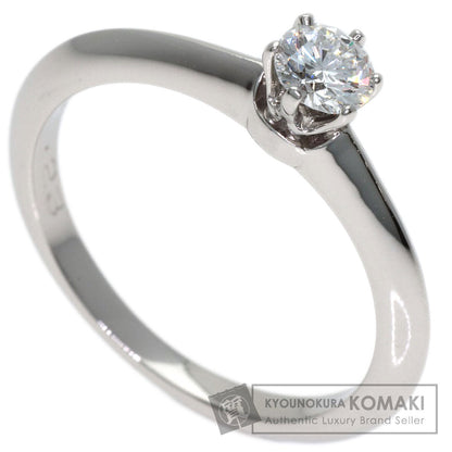 TIFFANY&Co. Solitaire Diamond Ring Platinum PT950 Ladies [Used]