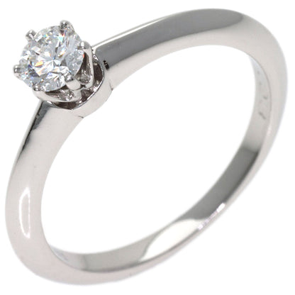 TIFFANY&Co. Solitaire Diamond Ring Platinum PT950 Ladies [Used]