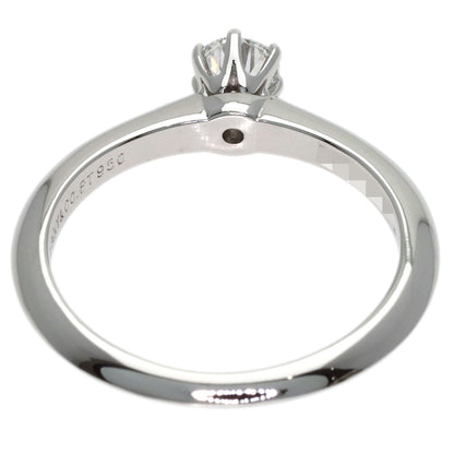 TIFFANY&Co. Solitaire Diamond Ring Platinum PT950 Ladies [Used]