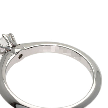 TIFFANY&Co. Solitaire Diamond Ring Platinum PT950 Ladies [Used]