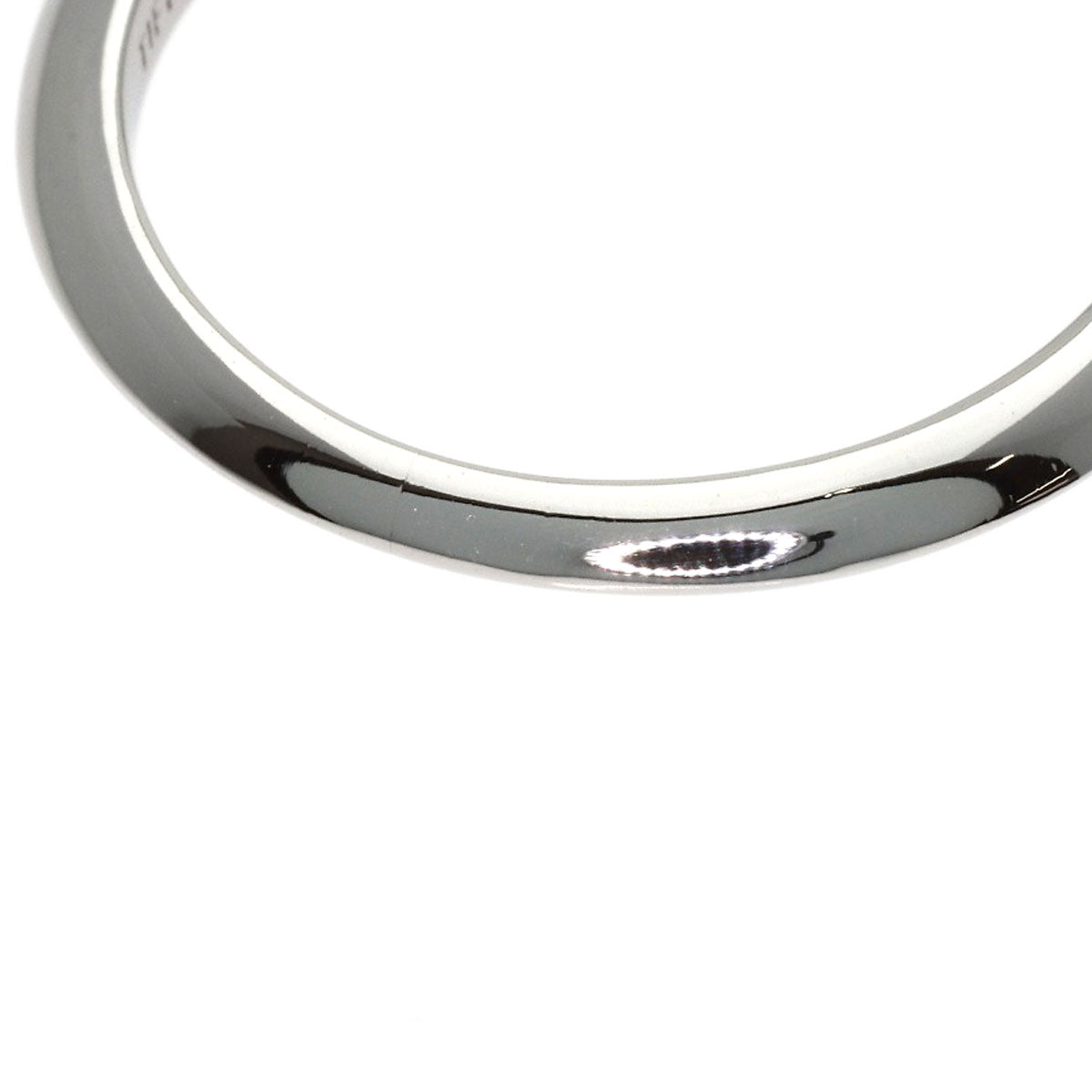 TIFFANY&Co. Solitaire Diamond Ring Platinum PT950 Ladies [Used]