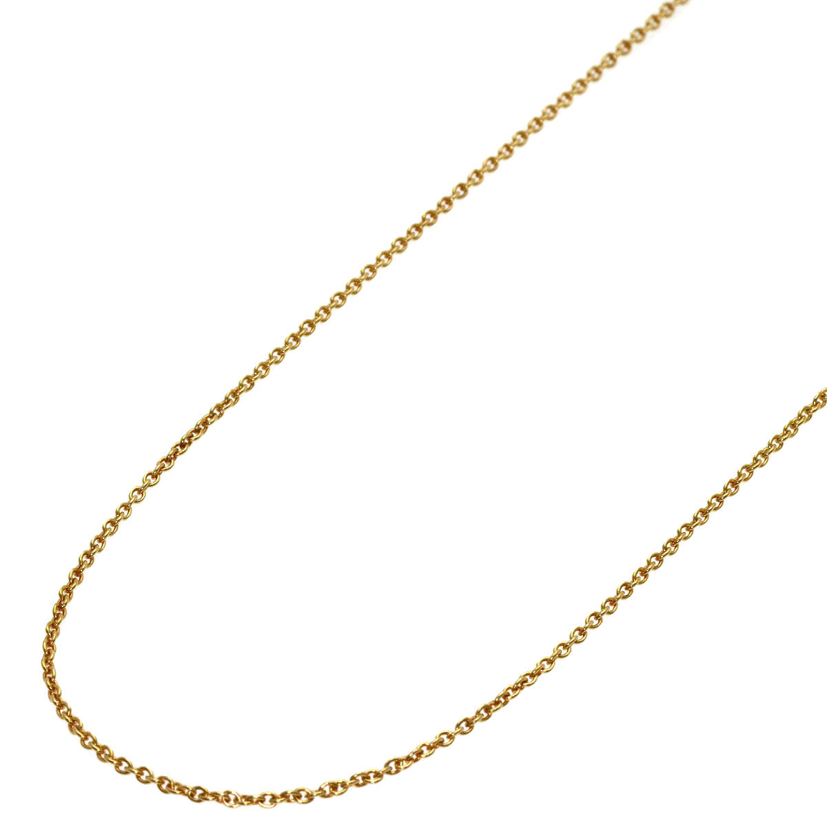TIFFANY&Co. Chain 15.7" Necklace K18 Yellow Gold Ladies [Used]