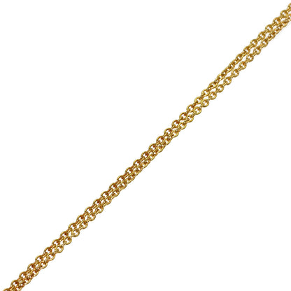 TIFFANY&Co. Chain 15.7" Necklace K18 Yellow Gold Ladies [Used]