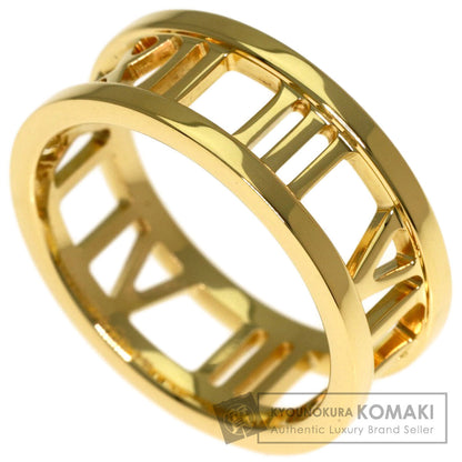 TIFFANY&Co. open atlas Ring K18 Yellow Gold Ladies [Used]