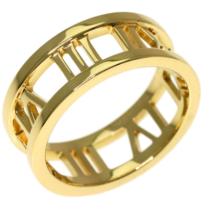 TIFFANY&Co. open atlas Ring K18 Yellow Gold Ladies [Used]