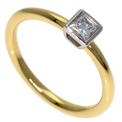 TIFFANY&Co. Diamond Ring K18 Yellow Gold PT950Ladies [Used]
