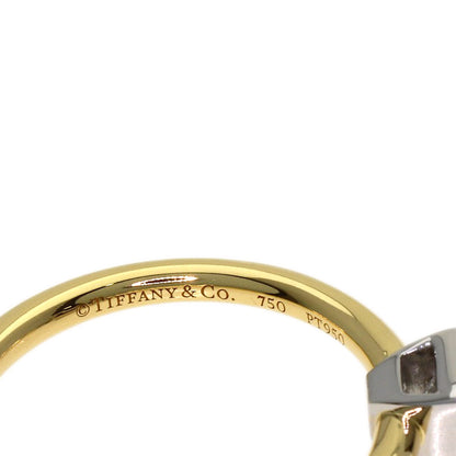 TIFFANY&Co. Diamond Ring K18 Yellow Gold PT950Ladies [Used]