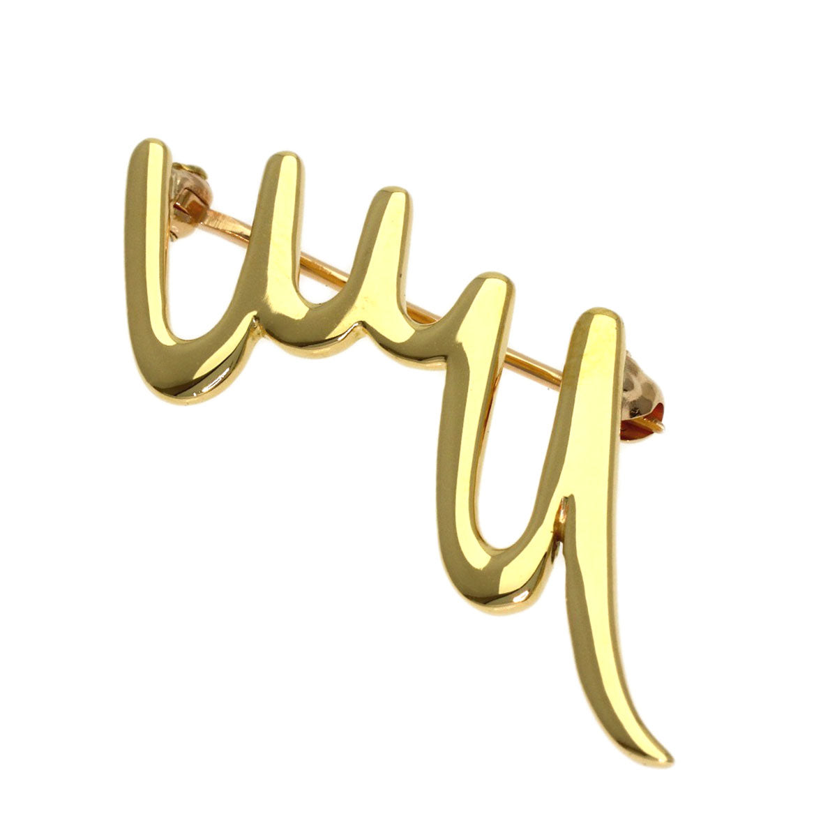 TIFFANY&Co. Paloma Picasso Brooch K18 Yellow Gold Ladies [Used]