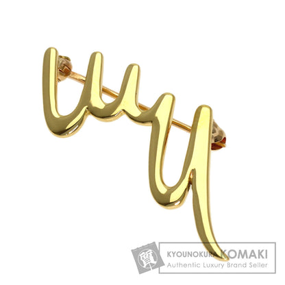 TIFFANY&Co. Paloma Picasso Brooch K18 Yellow Gold Ladies [Used]