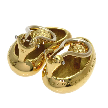 TIFFANY&Co. teardrop Earring K18 Yellow Gold Ladies [Used]