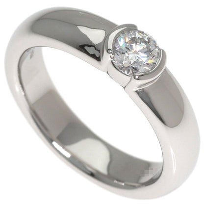 TIFFANY&Co. Dots Solitaire Diamond Ring Platinum PT950 Ladies [Used]