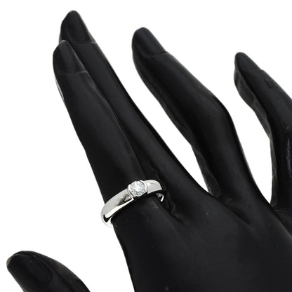 TIFFANY&Co. Dots Solitaire Diamond Ring Platinum PT950 Ladies [Used]