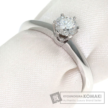 TIFFANY&Co. Solitaire Diamond Ring Platinum PT950 Ladies [Used]