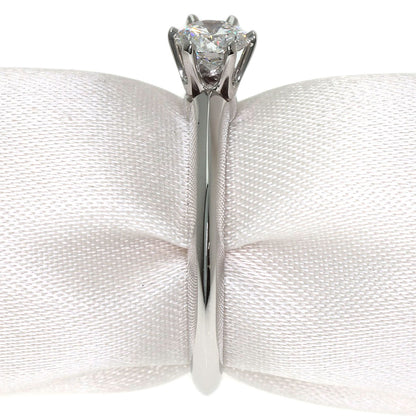 TIFFANY&Co. Solitaire Diamond Ring Platinum PT950 Ladies [Used]