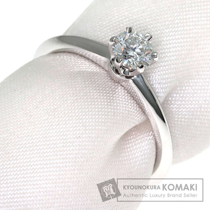 TIFFANY&Co. Solitaire Diamond Ring Platinum PT950 Ladies [Used]