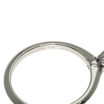 TIFFANY&Co. Solitaire Diamond Ring Platinum PT950 Ladies [Used]