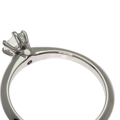 TIFFANY&Co. Solitaire Diamond Ring Platinum PT950 Ladies [Used]