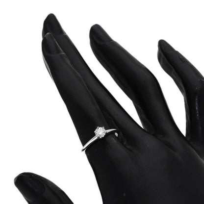 TIFFANY&Co. Solitaire Diamond Ring Platinum PT950 Ladies [Used]