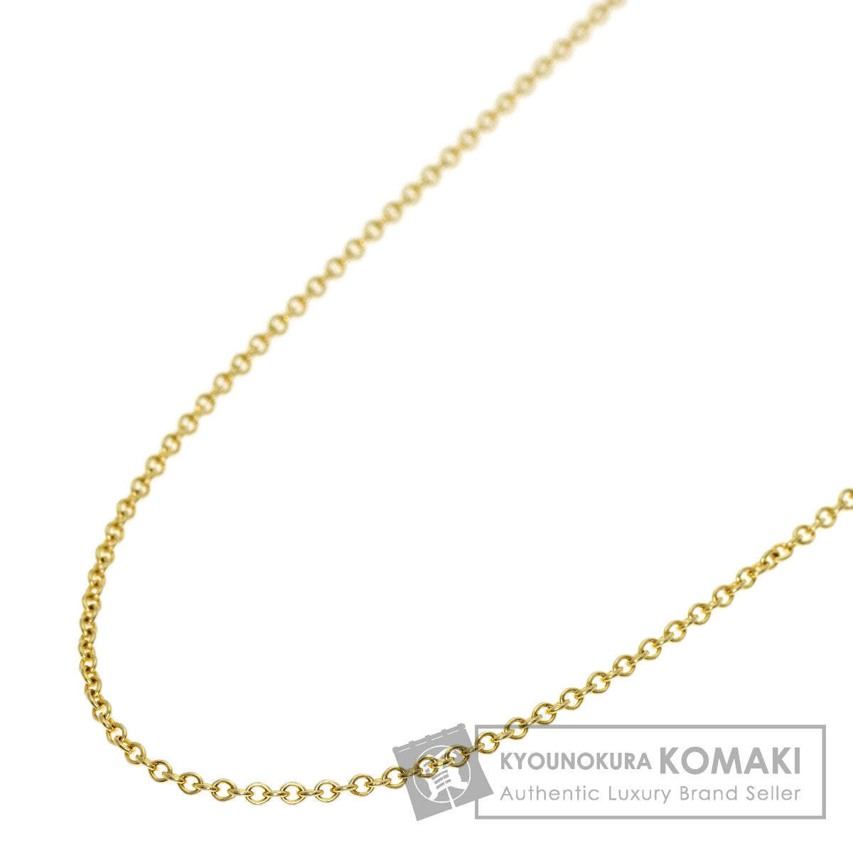 TIFFANY&Co. Chain 17.3" Necklace K18 Yellow Gold Ladies [Used]