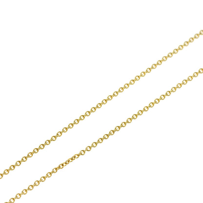 TIFFANY&Co. Chain 17.3" Necklace K18 Yellow Gold Ladies [Used]