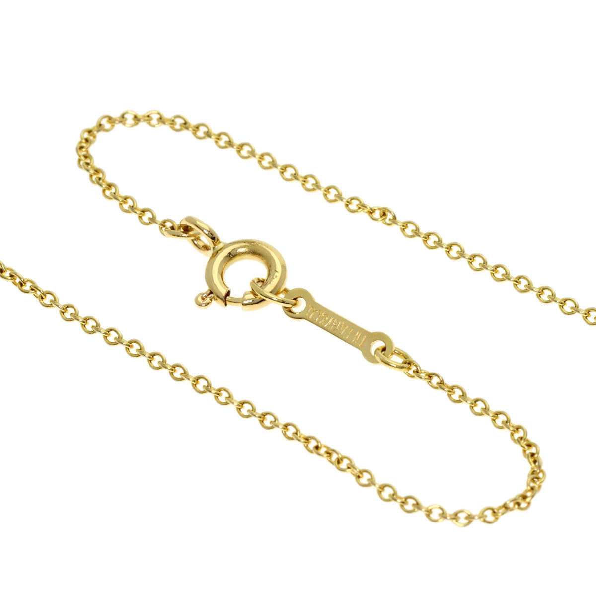 TIFFANY&Co. Chain 17.3" Necklace K18 Yellow Gold Ladies [Used]