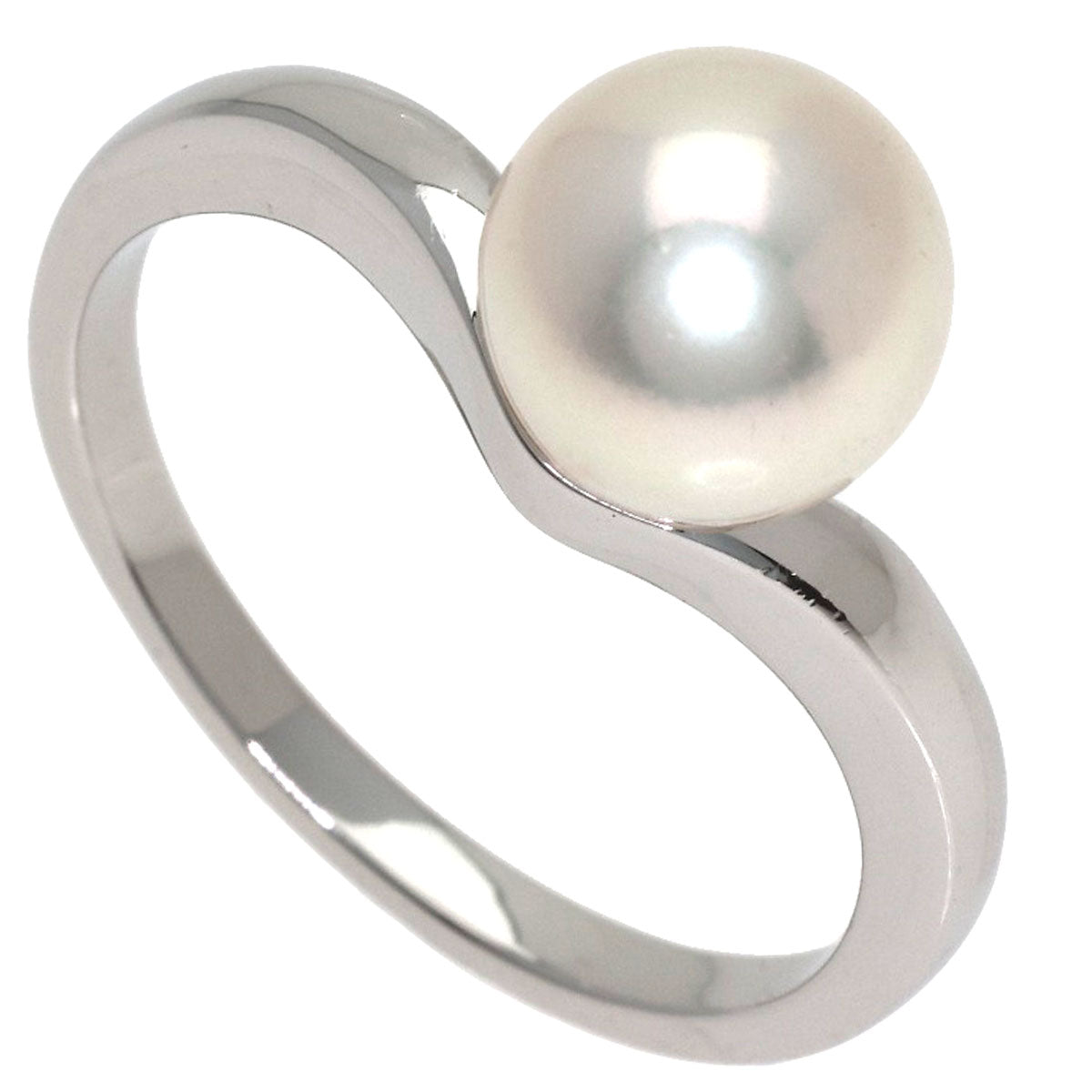 MIKIMOTO Pearl Pearl Ring Platinum PT950 Ladies [Used]