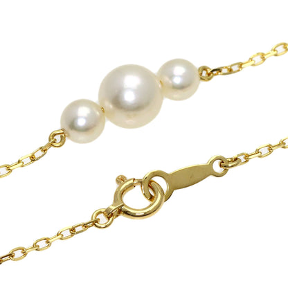 MIKIMOTO Pearl Pearl Necklace K18 Yellow Gold Ladies [Used]