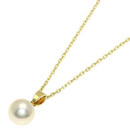 MIKIMOTO Pearl Pearl Necklace K18 Yellow Gold Ladies [Used]