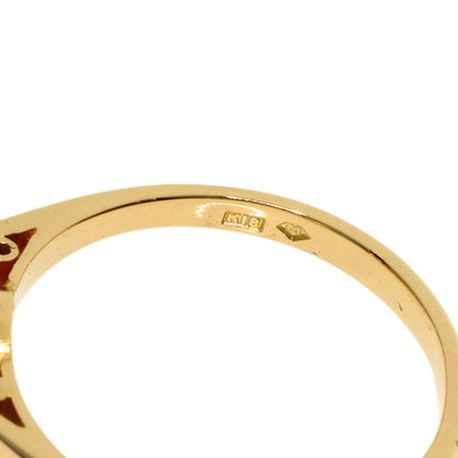 MIKIMOTO Pearl Pearl Ring K18 Yellow Gold Ladies [Used]